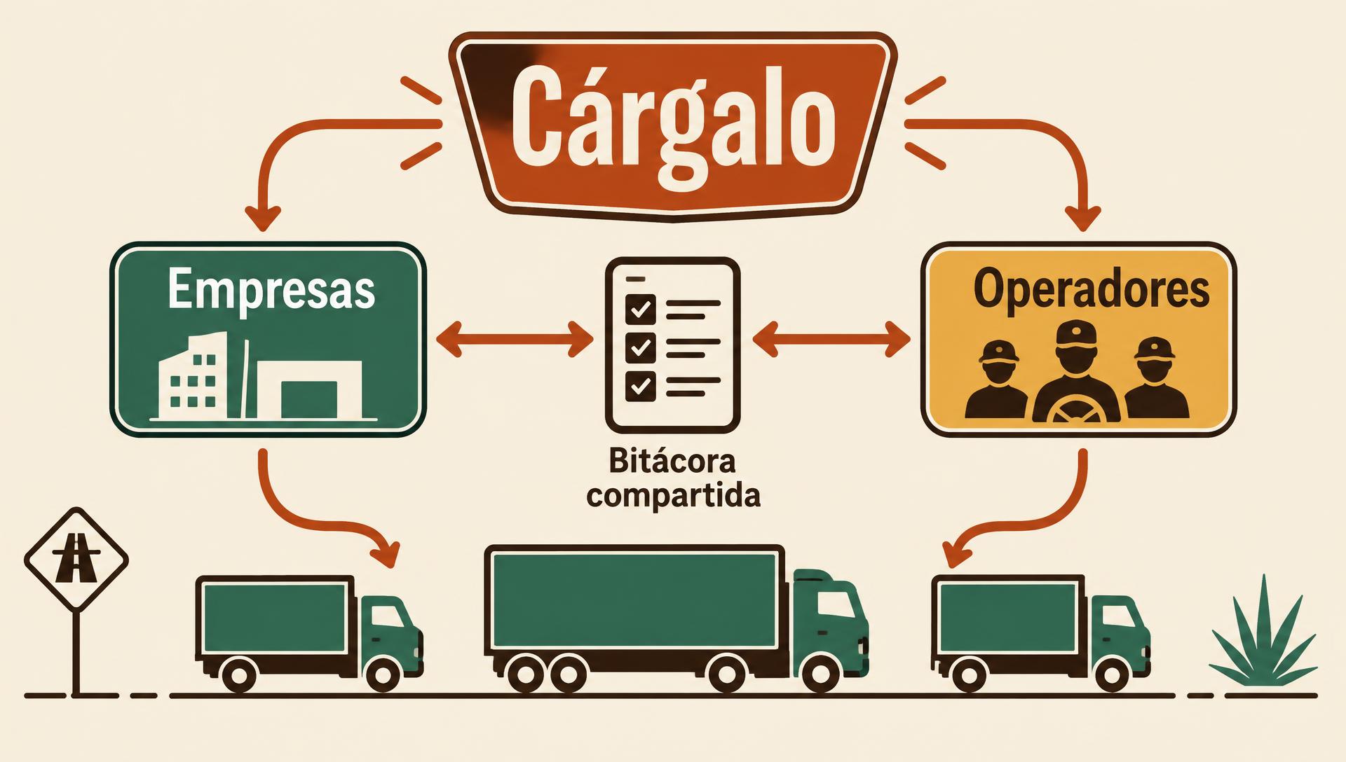 Diagrama de red de dos lados Cárgalo